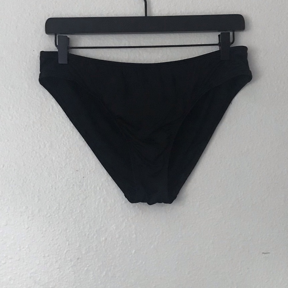 Black bikini bottom